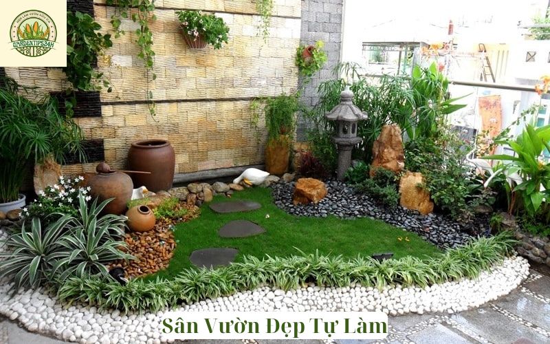 Sân Vườn Đẹp Tự Làm