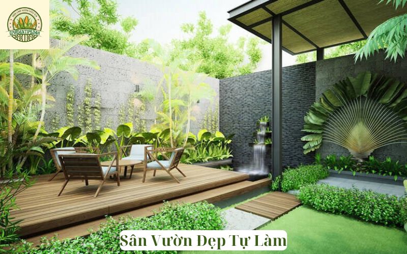 Sân Vườn Đẹp Tự Làm