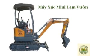 Máy Xúc Mini Làm Vườn